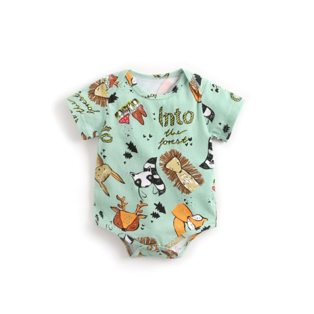 Forest Printed Onesie